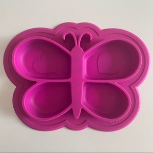 ✨2/$15 3/$20✨ Kushies Butterfly Silicone Divided Siliplate